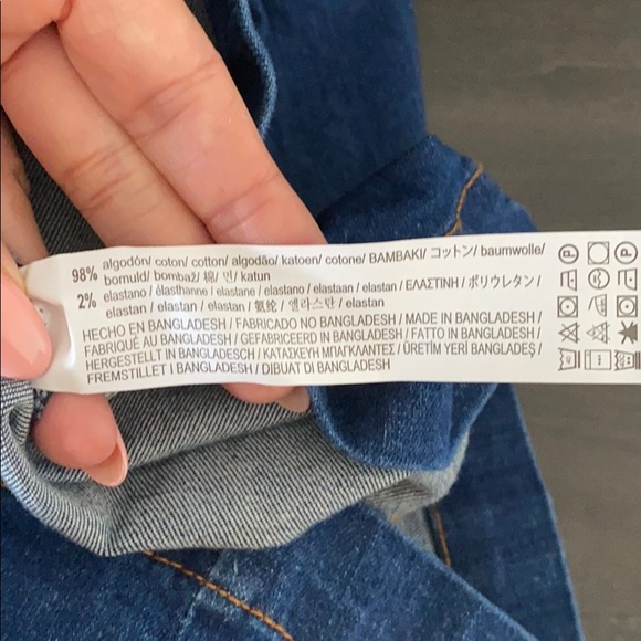 Zara Trafaluc Denim Dress - Picture 5 of 5